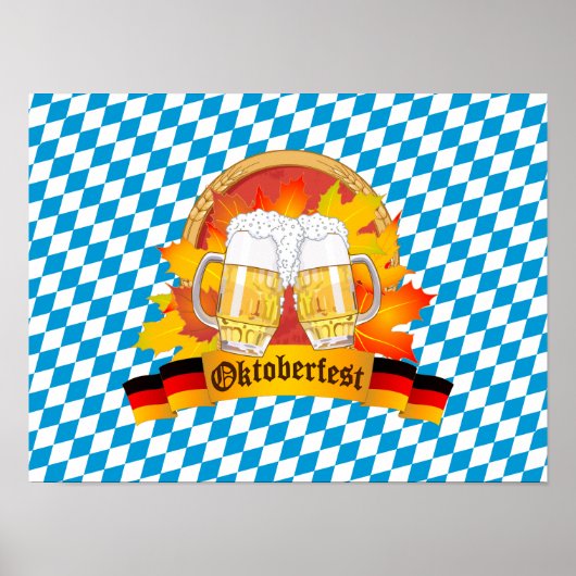 オクトーバーフェストドイツビールフェスティバル ポスター (正面)
