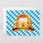 オクトーバーフェストドイツビールフェスティバル ポストカード (正面/裏面)