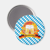 オクトーバーフェストドイツビールフェスティバル マグネット (正面/裏面)
