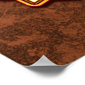 オクトーバーフェストドイツフェスティバルカスタム日付 ポスター (角)