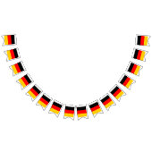 オクトーバーフェストドイツ国旗ドイツのテーマパーティー バンティングフラッグ (全)