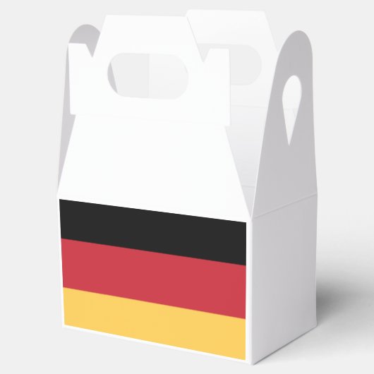 オクトーバーフェストドイツ国旗ドイツのテーマパーティー フェイバーボックス (オープン)