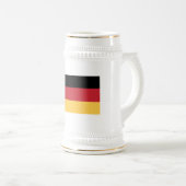 オクトーバーフェストドイツ国旗ビールスタインマグ ビールジョッキ (正面右)