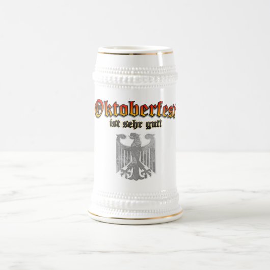 オクトーバーフェストドイツ酒ビールスタイン – Prost! ビールジョッキ (中央)