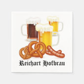 オクトーバーフェストナフキン スタンダードカクテルナプキン (正面)