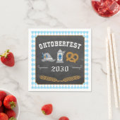 オクトーバーフェストナプキンス – ドイツビールパーティー スタンダードカクテルナプキン (インサイチュ)