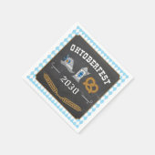 オクトーバーフェストナプキンス – ドイツビールパーティー スタンダードカクテルナプキン (角)