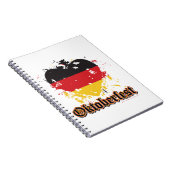 オクトーバーフェストハート ノートブック (右側)