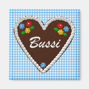 オクトーバーフェストハート「Bussi」 マグネット
