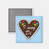 オクトーバーフェストハート「I mog Di」 マグネット (正面/裏面)