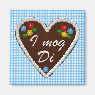オクトーバーフェストハート「I mog Di」 マグネット