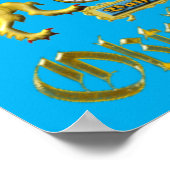 オクトーバーフェストバイエルンクレストのポスター ポスター (角)