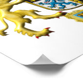 オクトーバーフェストバイエルンクレストのポスター ポスター (角)