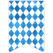 オクトーバーフェストバイエルン国旗の結婚青の装飾 バンティングフラッグ (第2の旗)