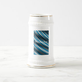 オクトーバーフェストバイエルン国旗ドイツのテーマパーティー ビールジョッキ
