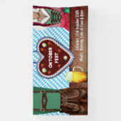 オクトーバーフェストバナー 横断幕 (縦)