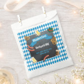 オクトーバーフェストババリアンビールバックヤードBBQパーティーナップ フェイバーバッグ (クリップ留めされた状態)