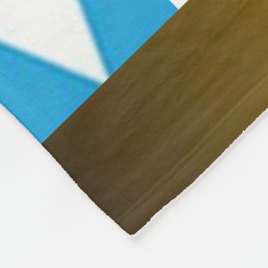 オクトーバーフェストババリア伝統的クレストゴールデン フリースブランケット (角)