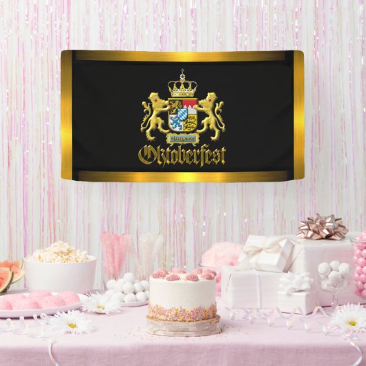 オクトーバーフェストバヴァリアクレスト 横断幕 (パーティー)