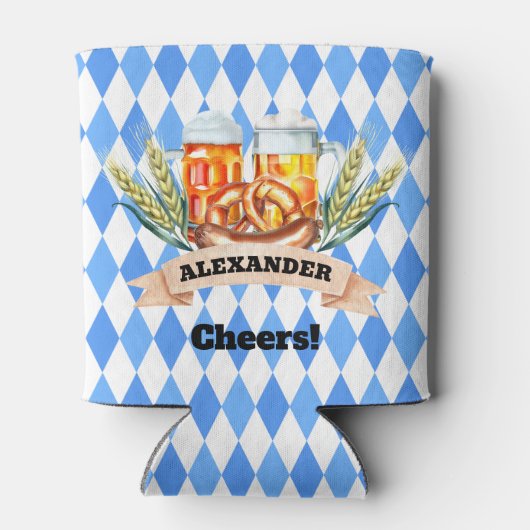 オクトーバーフェストパーソナライズされた 缶クーラー (裏面)