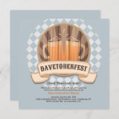 オクトーバーフェストパーティの招待状カスタム 招待状 (正面/裏面)