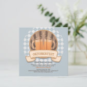 オクトーバーフェストパーティの招待状 招待状 (スタンド正面)