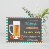 オクトーバーフェストパーティの招待状 招待状 (スタンド正面)
