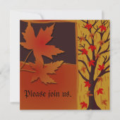 オクトーバーフェストパーティの招待状 招待状 (正面)