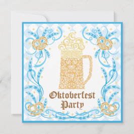 オクトーバーフェストパーティの招待状 招待状
