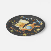 オクトーバーフェストパーティー紙プレート ペーパープレート (アングル)