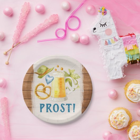 オクトーバーフェストパーティー素朴バイエルスタイン ペーパープレート (パーティー)