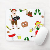 オクトーバーフェストパーティー マウスパッド (マウス)