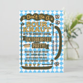 オクトーバーフェストビおもしろいール10月飲みパーティー 招待状 (スタンド正面)