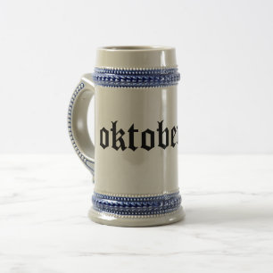 オクトーバーフェストビアスタイン：おもしろいオクトーバーフェストビアマグ ビールジョッキ