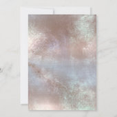 オクトーバーフェストビアソーセージプレッツェルロゴ、ウッド 招待状 (裏面)