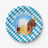 オクトーバーフェストビアハウンド ペーパープレート (正面)