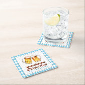 オクトーバーフェストビアバースデーパーティー スクエアペーパーコースター (インサイチュ)