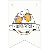 オクトーバーフェストビアフェスト バンティングフラッグ (第3の旗)
