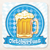 オクトーバーフェストビアマグ スクエアペーパーコースター (正面)