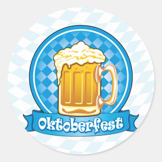 オクトーバーフェストビアマグ ラウンドシール (正面)