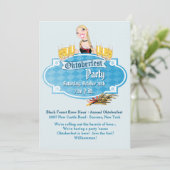 オクトーバーフェストビールとスマイル招待状 招待状 (スタンド正面)