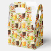 オクトーバーフェストビールとソーセージの好意ボックス フェイバーボックス (オープン)