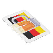 オクトーバーフェストビールとドイツ国旗 マグネット (右側)