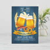 オクトーバーフェストビールの招待状 招待状 (スタンド正面)