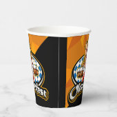 オクトーバーフェストビールスティーンズウーマンサービングパーティー 紙コップ (右)