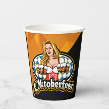 オクトーバーフェストビールスティーンズウーマンサービングパーティー