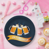 オクトーバーフェストビールステインお祝いパーティー9" ペーパープレート (パーティー)