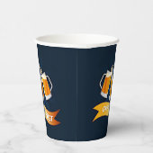 オクトーバーフェストビールステインお祝いパーティー 紙コップ (右)