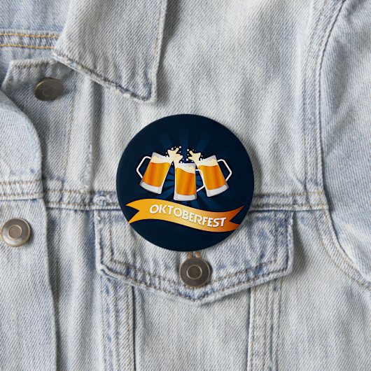 オクトーバーフェストビールステインお祝いパーティー 缶バッジ (インサイチュ)