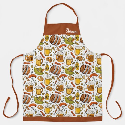 オクトーバーフェストビールフェスティバルエプロン エプロン (正面)